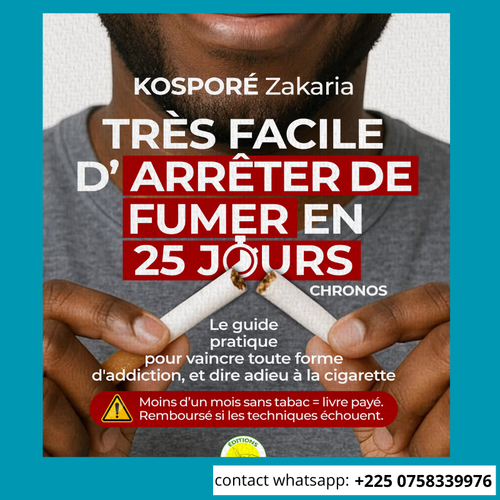 Le livre sur comment stopper n'importe quelle addiction. En particulier le tabagiste.